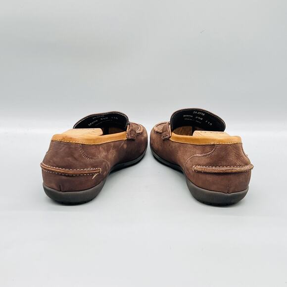 Johnston & Murphy Shoes Mens 8.5 Brown Leather Horsebit Loafers Slip On Dress main image 7